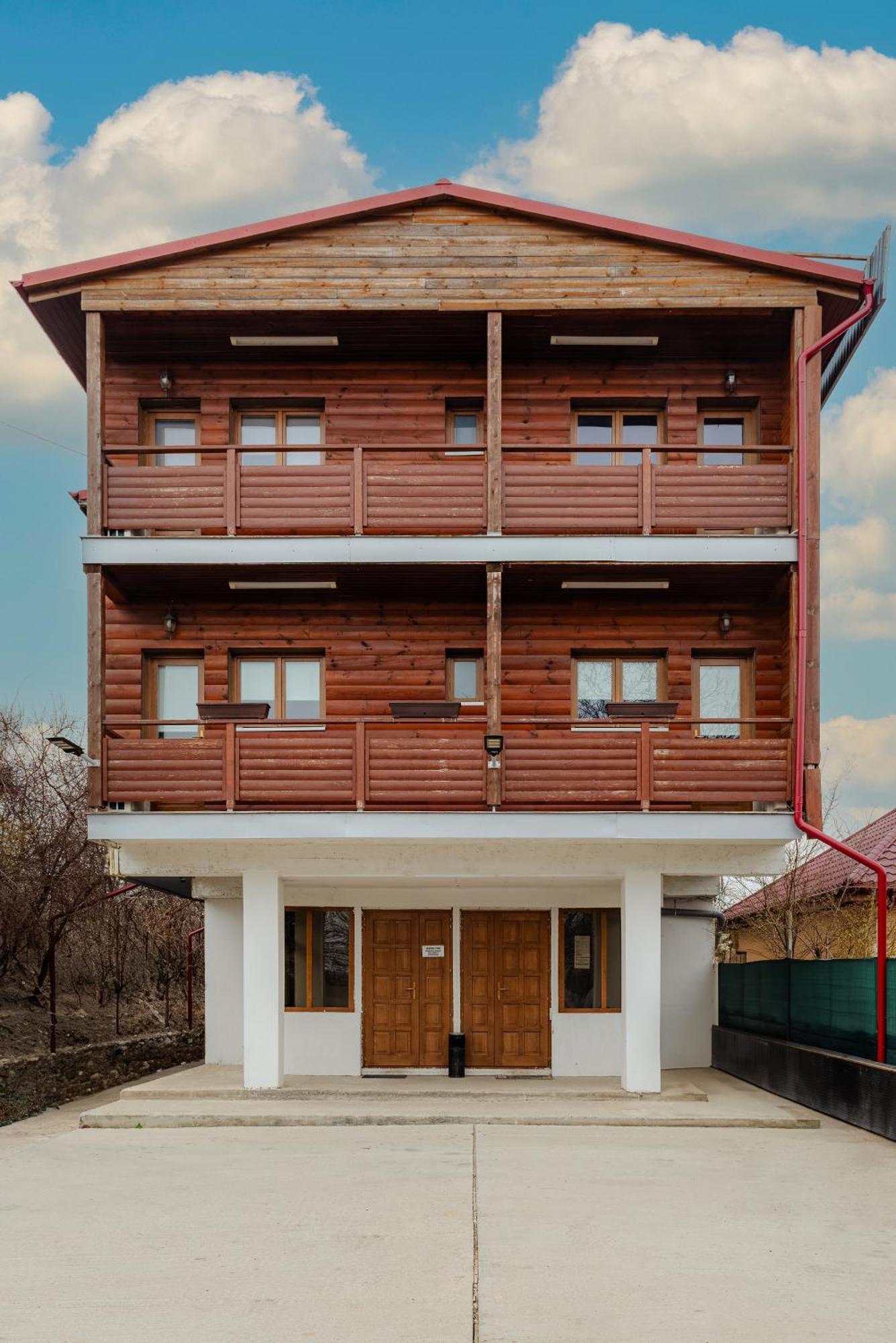 Ferienwohnung Business Transit Săftica Exterior foto